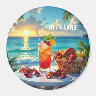 An afternoon in bonaire magnet