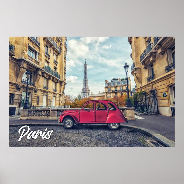 An Afternoon In Paris, France Poster (Front)