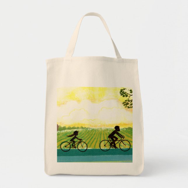 An Afternoon Ride Tote Bag (Front)