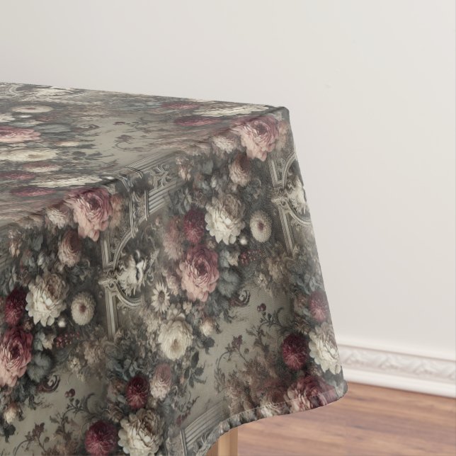 An Afternoon with Bram Stoker – Gothic Med Pattern Tablecloth (In Situ)