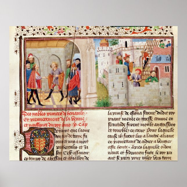 An Agreement and the Building of a Castle Poster (Front)