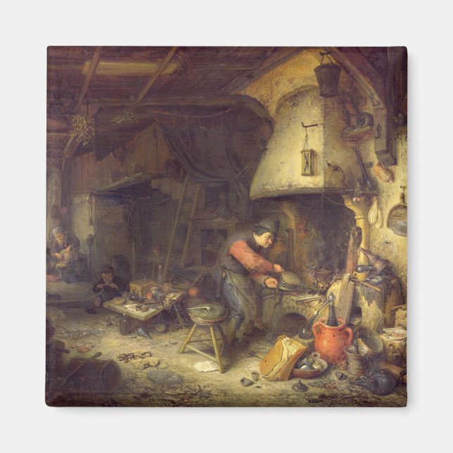 An Alchemist, 1611 Magnet (Front)