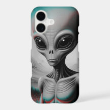 an alien themed iPhone 11 phone case
