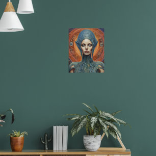 An Alien Woman Poster