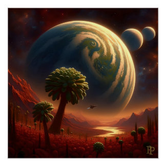 An Alien World Poster