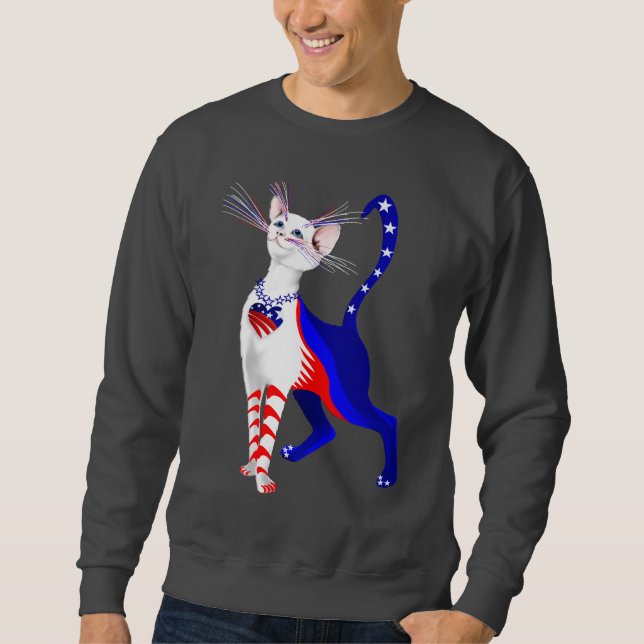 An All American Cat Shirt (Front)