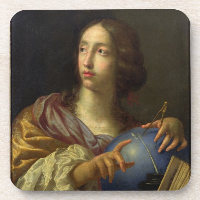 An Allegory of Astronomy Coaster (Front)