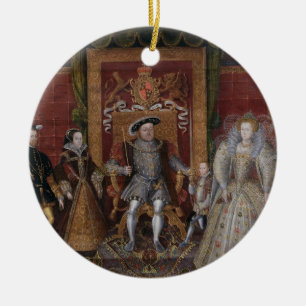 An Allegory of the Tudor Succession: The Family of Ceramic Tree Decoration