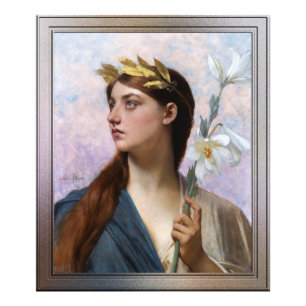An Allegory of Victory by Jules Joseph Lefebvre Photo Print