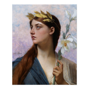 An Allegory of Victory by Jules Joseph Lefebvre Poster