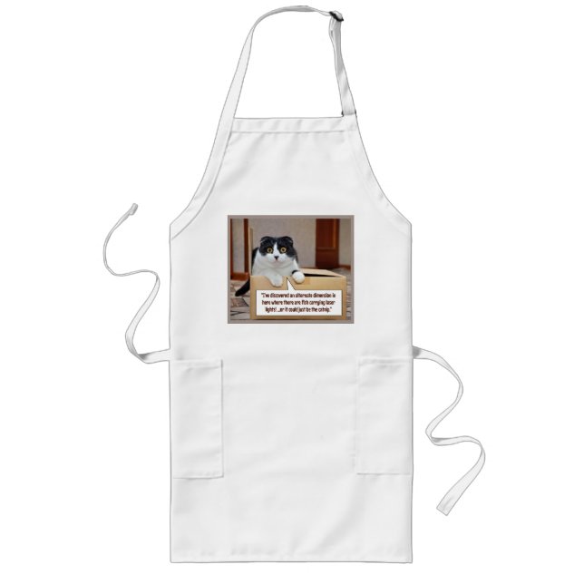 An alternate dimension long apron (Front)