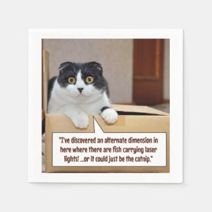 An alternate dimension napkin