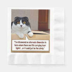 An alternate dimension napkin