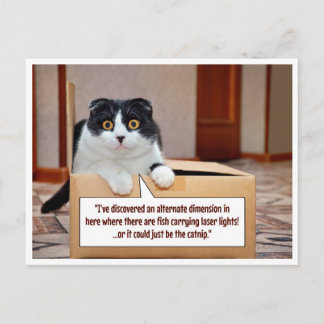 An alternate dimension postcard