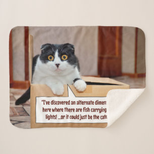 An alternate dimension sherpa blanket