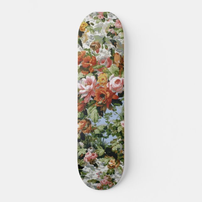 An Amazing Philip Jacobs Fabric Skate Board (Front)