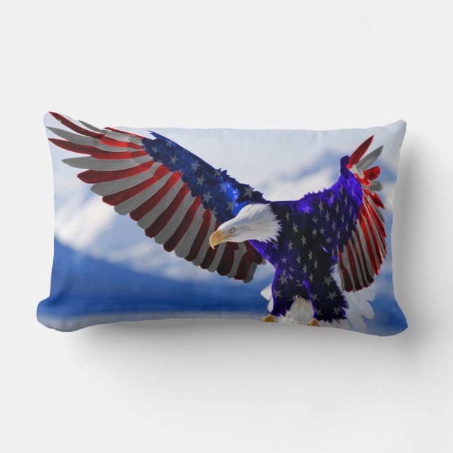 An American Eagle Lumbar Cushion (Front)