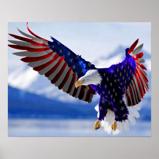 An American Eagle Poster (Front)