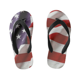 An American Flag - Old Glory Kid's Jandals