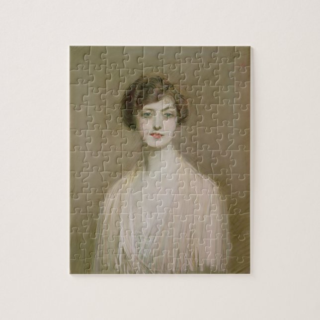 An American (pastel on canvas) Jigsaw Puzzle (Vertical)