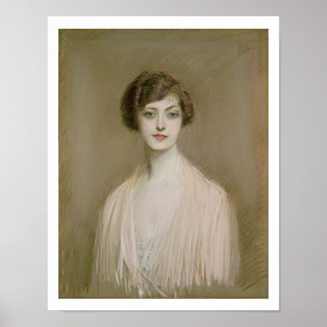 An American (pastel on canvas) Poster (Front)