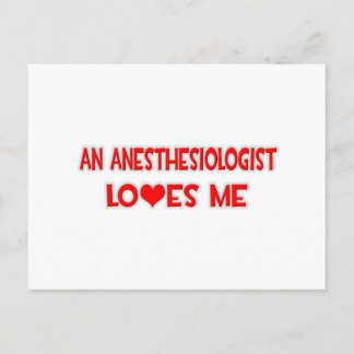 An Anaesthesiologist Loves Me Postcard