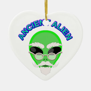 An Ancient Alien Ceramic Tree Decoration
