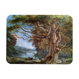 An Ancient Beech Tree, 1794 (oil on canvas) Magnet