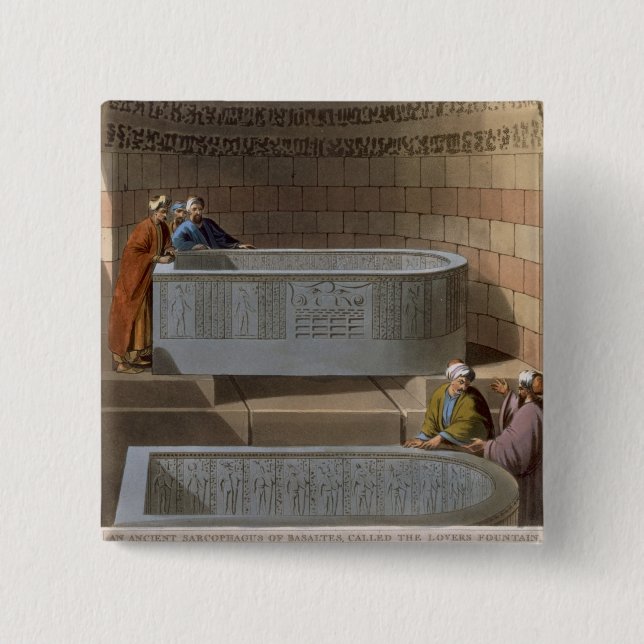 An Ancient Sarcophagus of Basaltes, called the Lov 15 Cm Square Badge (Front)