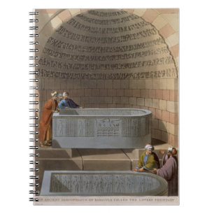 An Ancient Sarcophagus of Basaltes, called the Lov Spiral Notebook