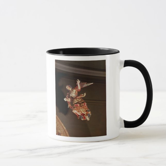 An angel above the altarpiece mug (Right)