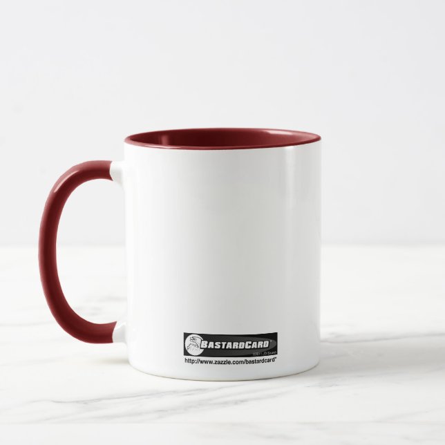 An Angel Doesn't Get His Wings Holiday Mug (Left)
