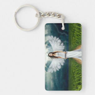 An Angels Direction Key Ring