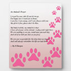 An Animal's Prayer -