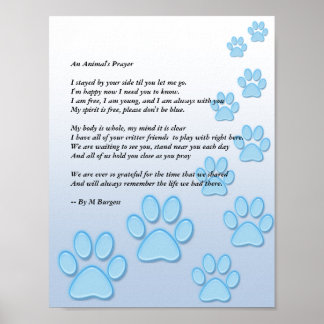 An Animal's Prayer - Poster