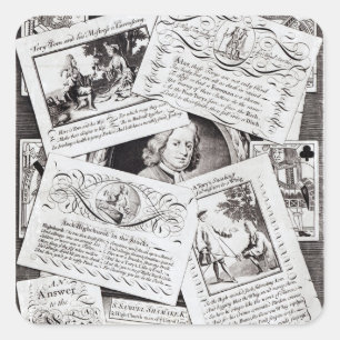 An Answer to the Whigs Medly Square Sticker