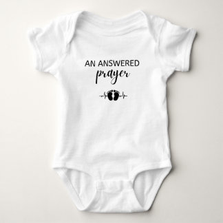 An answered prayer baby bodysuit