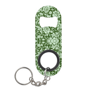 An antique floral damask