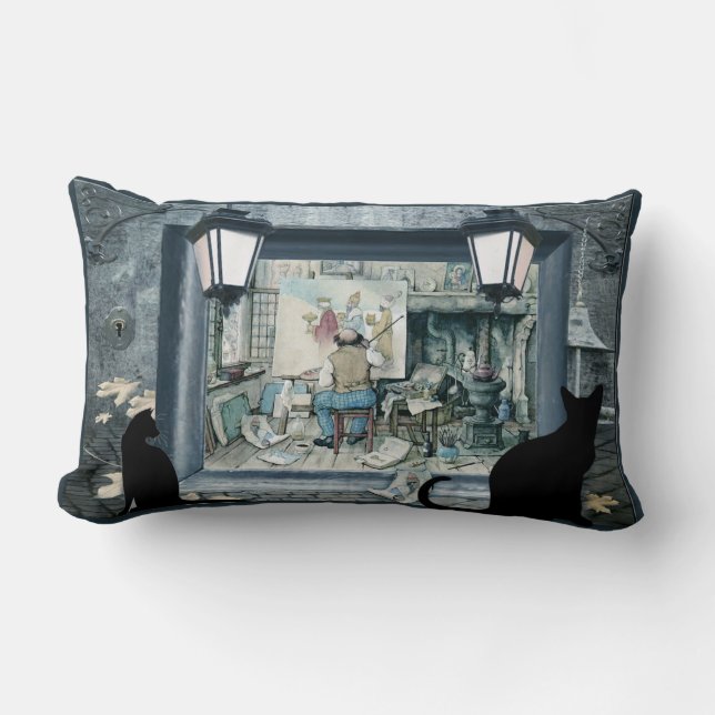 An Anton Pieck Lumbar pillow (Front)