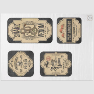 An Apothecary and Potion Label Series Design 1 Tissue Paper