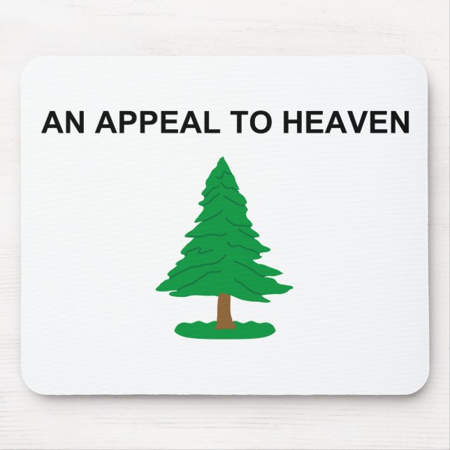 An Appeal To Heaven - 1775 G Washington Naval Flag Mouse Pad (Front)