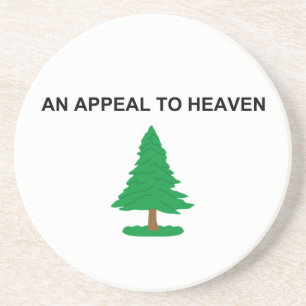 An Appeal To Heaven American Revolution Flag Coaster