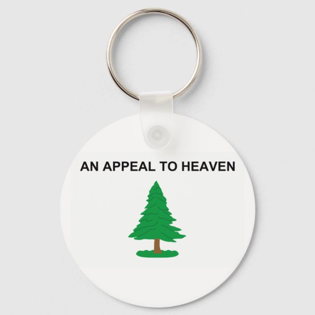 An_appeal_to_Heaven_Flag Keychain (Front)