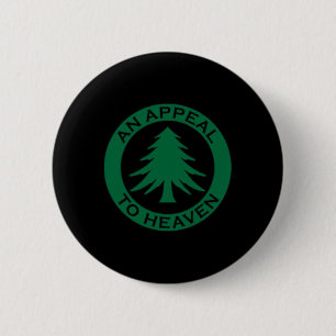 An Appeal To Heaven Flag Ne Tree Flag Roundel New  6 Cm Round Badge
