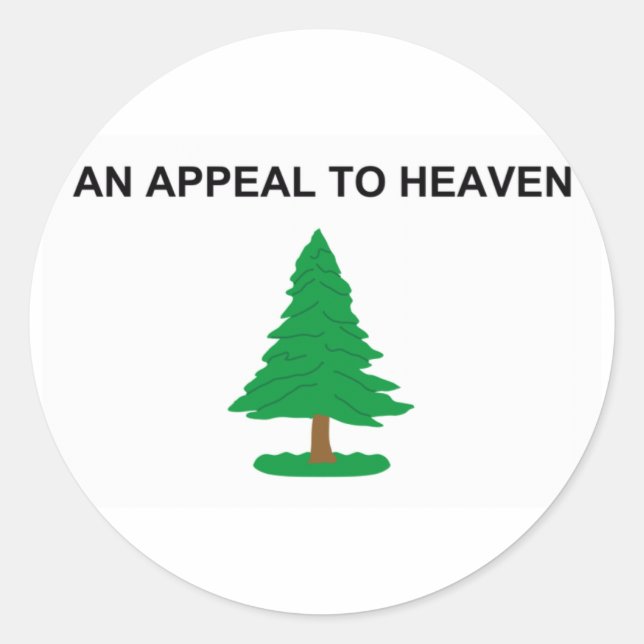 An_Appeal_to_Heaven_Flag Stickers (Front)