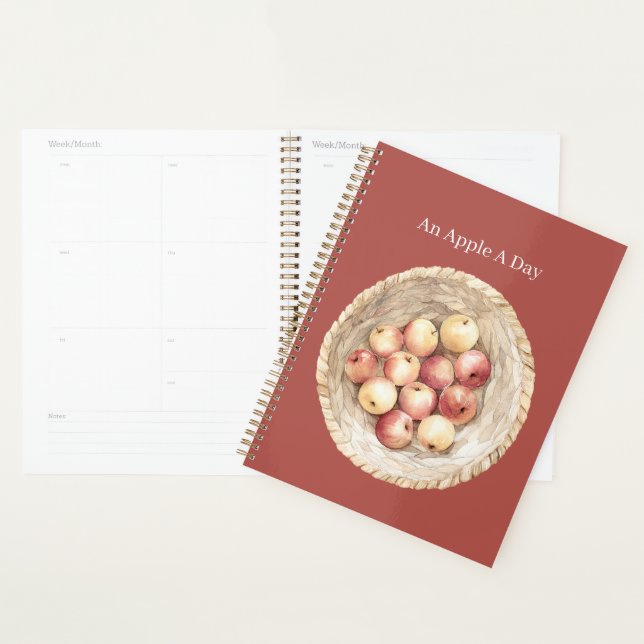 An Apple A Day Basket Planner (Display)