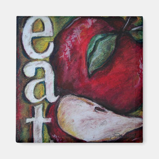 An Apple A Day . . . Eat! Magnet