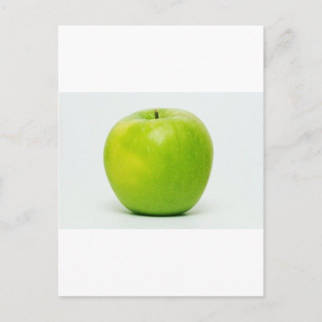 an apple a day keeps the doctor at bay postcard (Front)