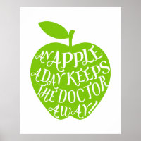 An apple a day keeps the doctor away