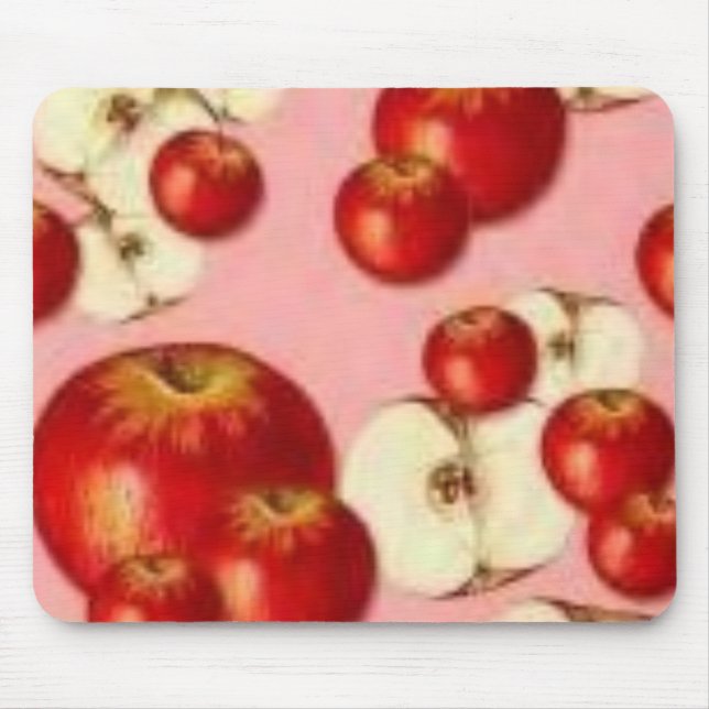 An Apple a Day... Mouse Pad (Front)